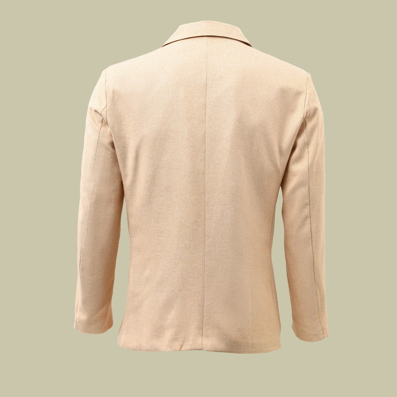 Modischer Herrenblazer mit Revers und zwei Knöpfen