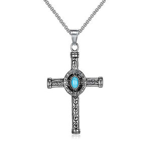 Vintage Casual Cross Necklace