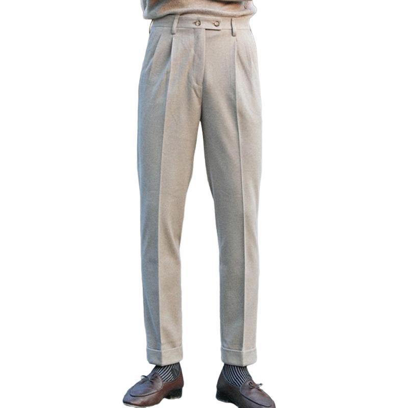 Britische Wollhose für Herren im Herbst und Winter