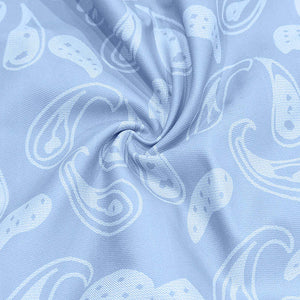 Men's Paisley Print Elastic Shorts