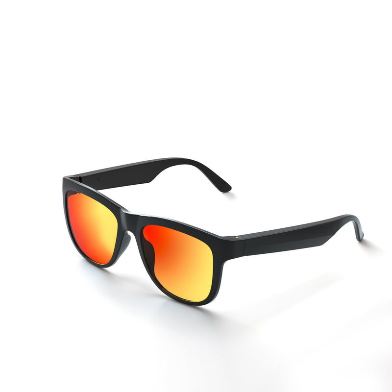 Bluetooth Sunglasses,Voice Control and Open Ear Style Smart Glasses