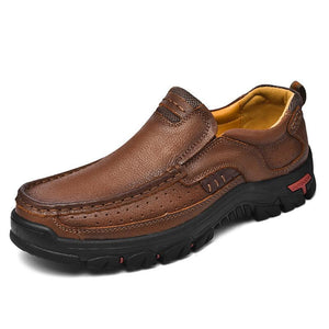 Men's Retro Plus Size Slip-on Shoes