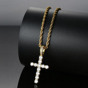 Vintage Casual Cross Necklace