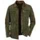 Men's Faux Leather Jacket Faux Suede Jacket