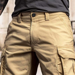 Outdoor-Cargo-Shorts mit mehreren Taschen für Herren