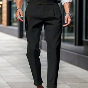 Men's Casual Solid Color Suit Pants