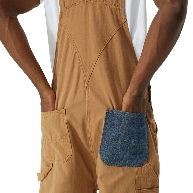 Duck Bib Cargo Overalls - soil