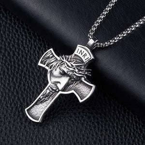 Vintage Casual Cross Faith Necklace