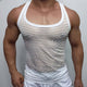 Men's Slim Fit Striped Tank Top