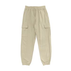 Men's Classic Casual Multi-Pocket Cotton And Linen Cargo Pants