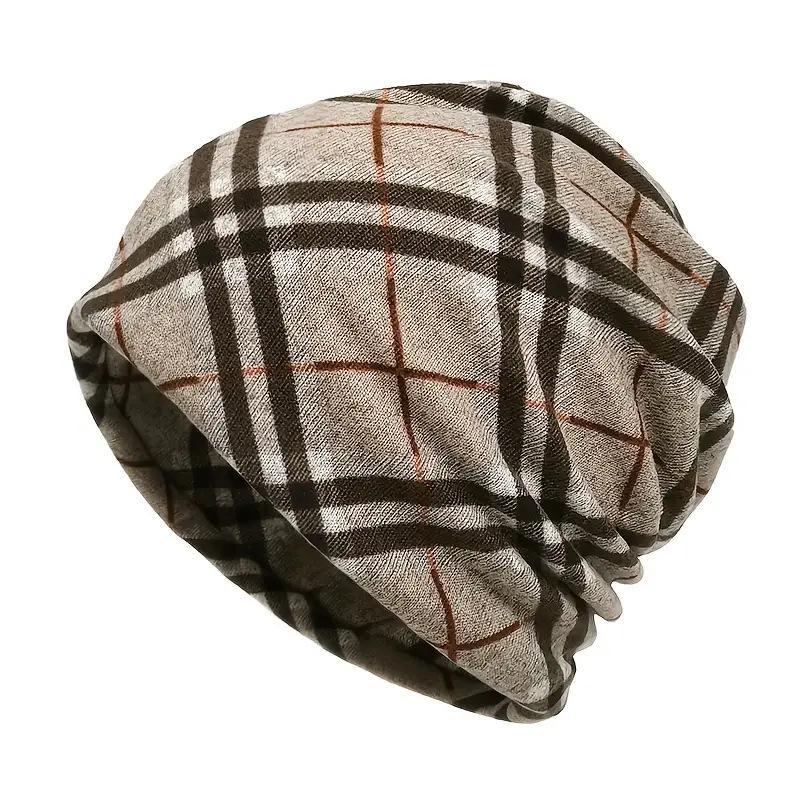 Men's Printed Neck Gaiter Dual-Purpose Hat