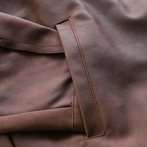 Men's Zipper Leather Jacket