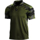 CAMO FLAG RAGLAN GRAPHIC POLO SHIRT