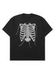 Street Skull Print T-shirt