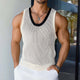 Men's Vintage Casual Knit Crew Neck Tank Top