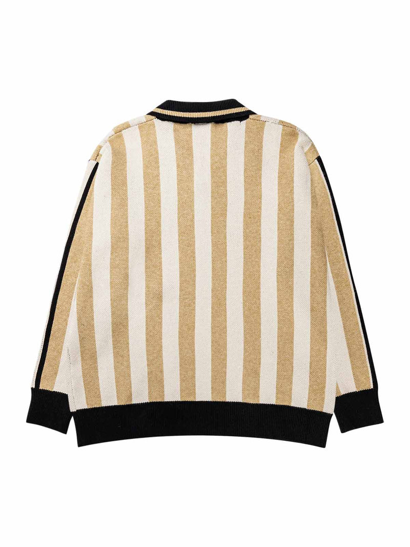 Star Rugby Striped Sweater