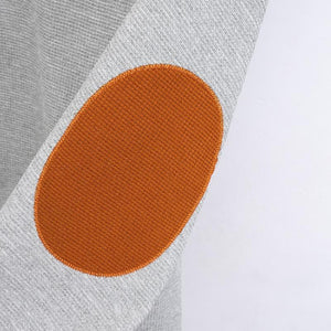 Lässiges Outdoor-Sweatshirt mit Stehkragen und Waffelmuster für Herren