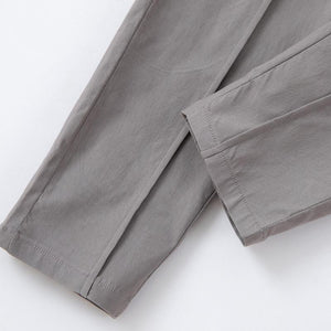 Men's Casual Solid Color Drawstring Pants