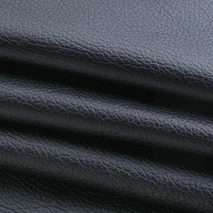 Herren-Langarm-T-Shirt mit Ledernähten, Reißverschluss und Rundhalsausschnitt (internes T-Shirt nicht im Lieferumfang enthalten)