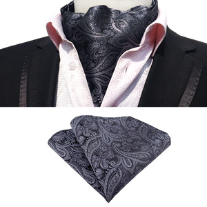 Men's Classic British Style Jacquard Neck Scarf