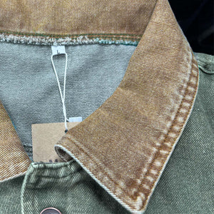 Herren-Jeansjacke im Used-Look