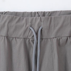 Men's Casual Solid Color Drawstring Pants