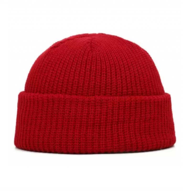 Herren Outdoor Strickmütze aus warmer Wolle für Herbst und Winter 