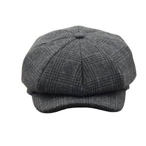 Men's Classic Check Octagonal Hat