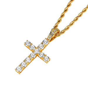 Vintage Casual Cross Necklace