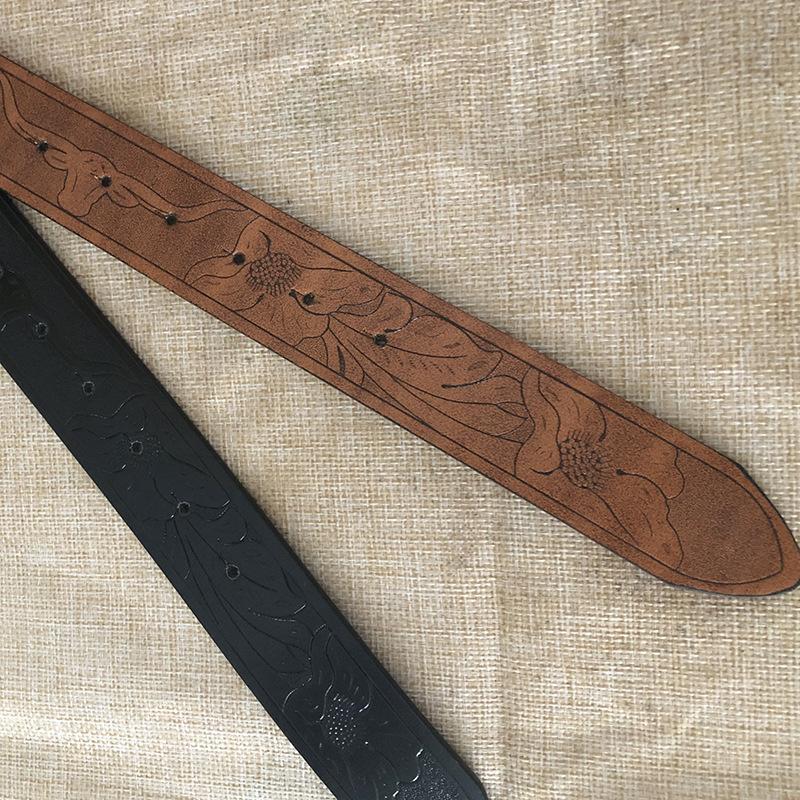 Men's Classic Vintage Western Cowboy Style Belt