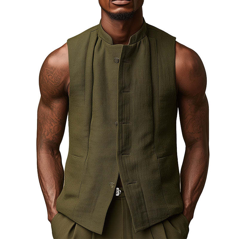 Men's Simple And Stylish Slim Vest