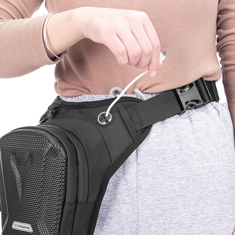 Men's Outdoor Cycling Motorcycle Waterproof Leg And Waist Bag