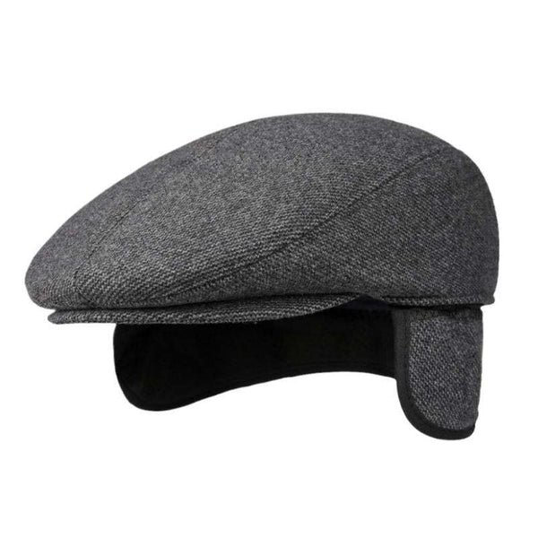 Retro Casual Ohrenschützer Baskenmütze