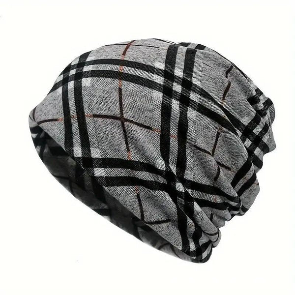 Men's Printed Neck Gaiter Dual-Purpose Hat