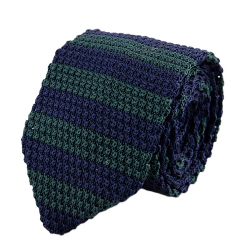 Vintage-Strickkrawatte in Pfeilform für Herren