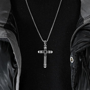 Retro Casual Personality Cross Necklace