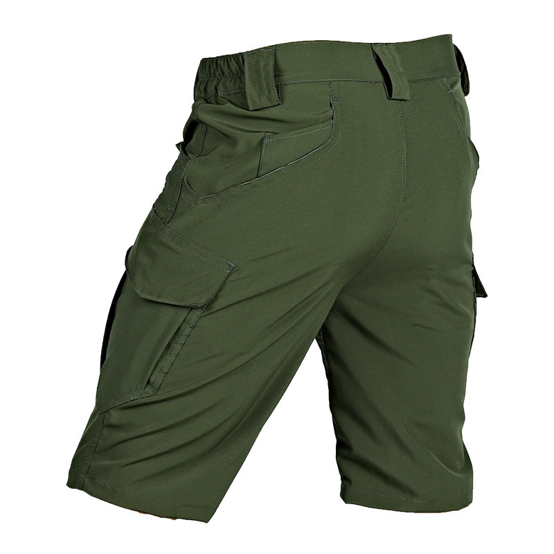 QUICK DRYING BREATHABLE ELASTIC WORKWEAR CARGO PANTS