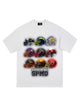 Super Bowl Football Helmet Print T-shirt