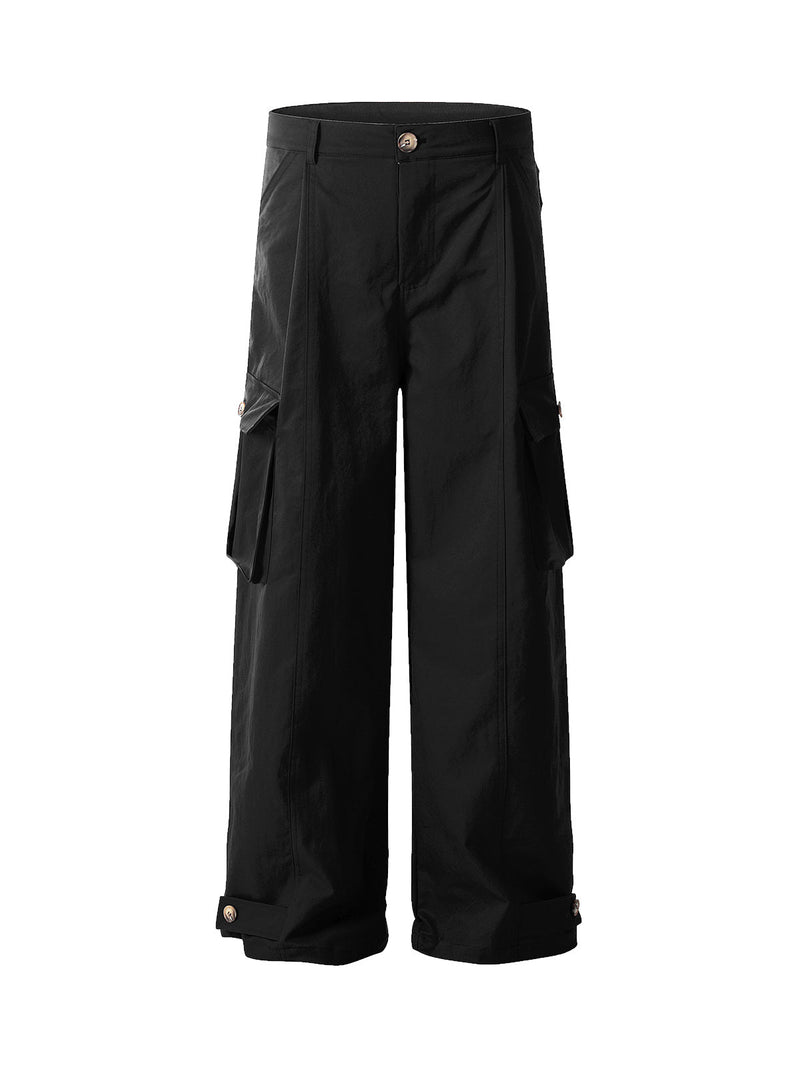 Deconstructed Multi-Pocket Cargo Pants