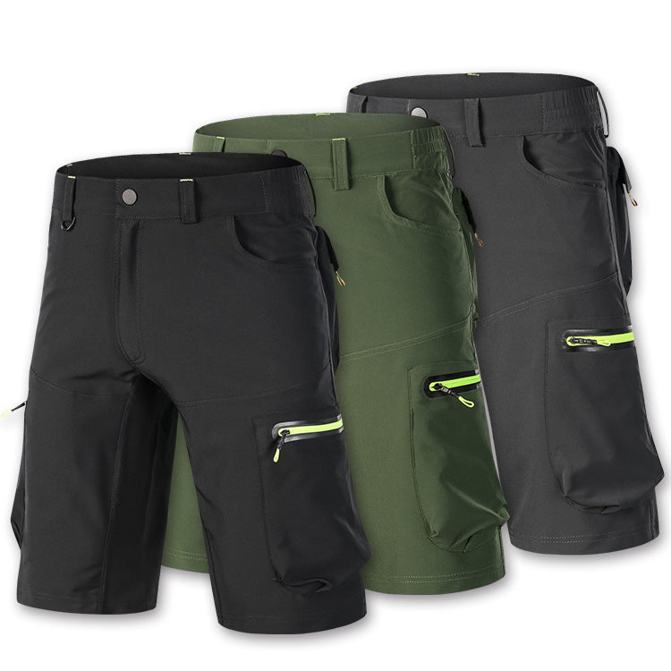 QUICK DRYING BREATHABLE OUTDOOR CYCLING PANTS MOUNTAIN CYCLING SHORTS