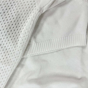 Herren-T-Shirt mit Sport-Schriftzug und Jacquard-Rundhalsausschnitt, kurzärmelig