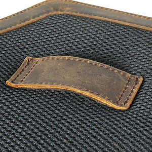 Klassische Retro-Gürteltasche aus Leder für den Außenbereich für Herren