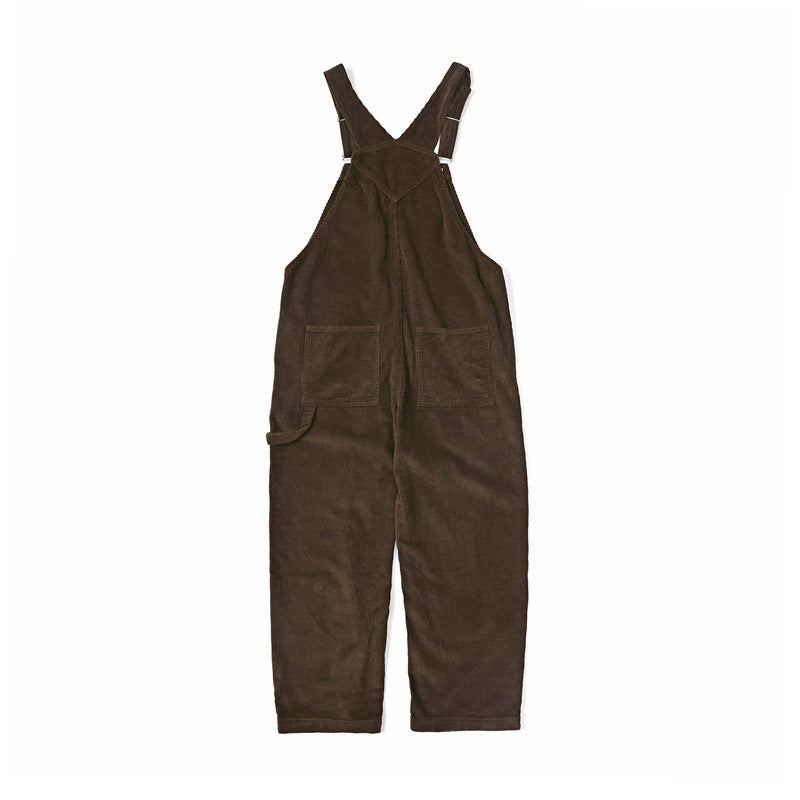 Corduroy Insulated Overalls - Men's