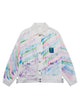 Hip-hop Hand-painted Graffiti Denim Jacket