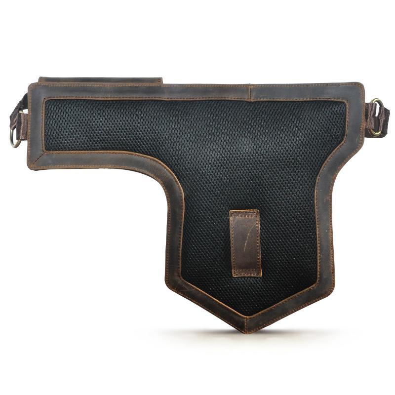 Men's Classic Retro Personality Outdoor Leather Waist Bag