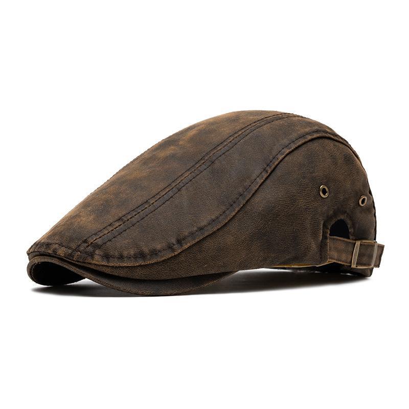Herren-Baskenmütze im Vintage-Stil
