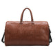 Men's Vintage Large Capacity Leather Sports Fitness Travel Bag