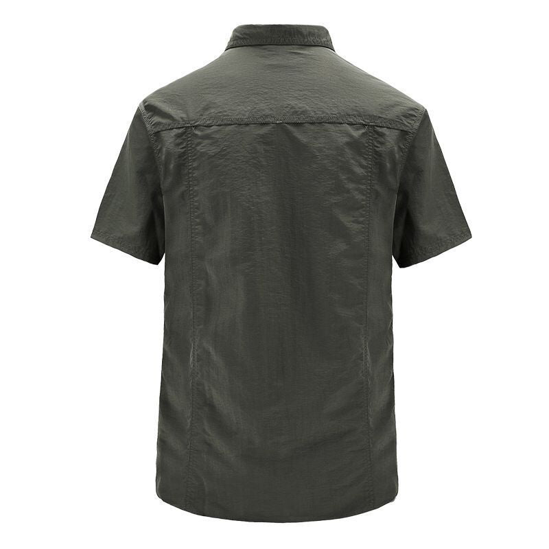 QUICK DRYING BREATHABLE WATERPROOF SHIRT BUTTON DOWN TOP