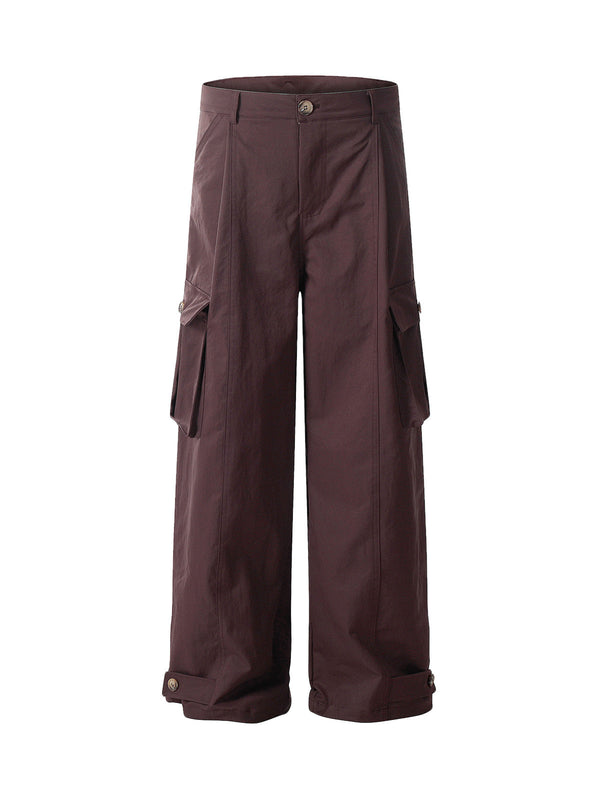 Deconstructed Multi-Pocket Cargo Pants