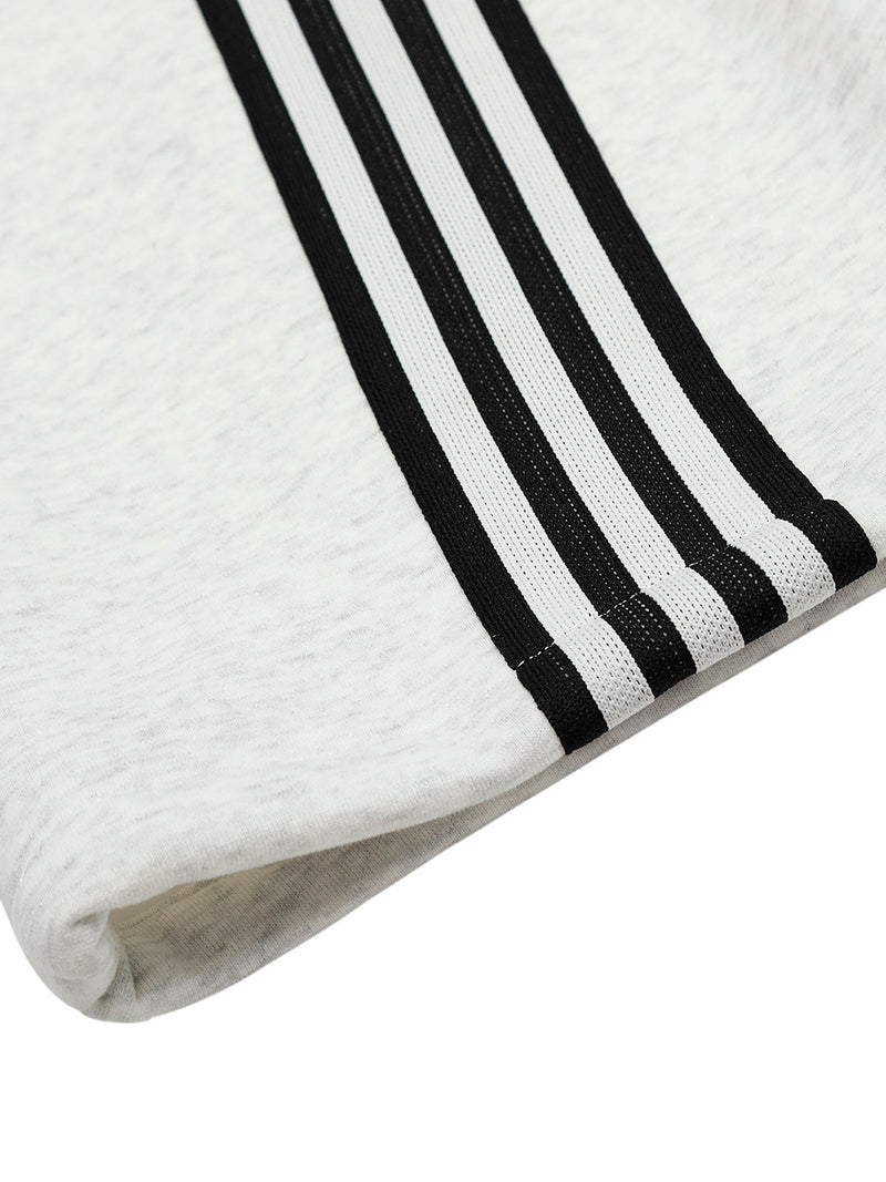 Striped Drawstring Fleece Sweatpants